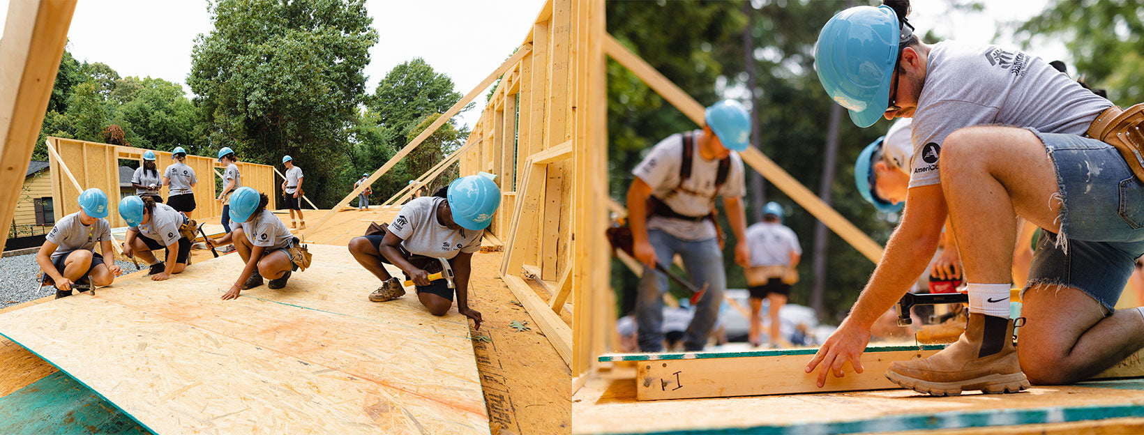 picture of construction volunteers