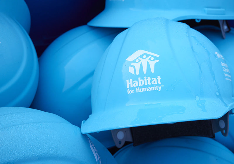 picture of Habitat for Humanity hard hats